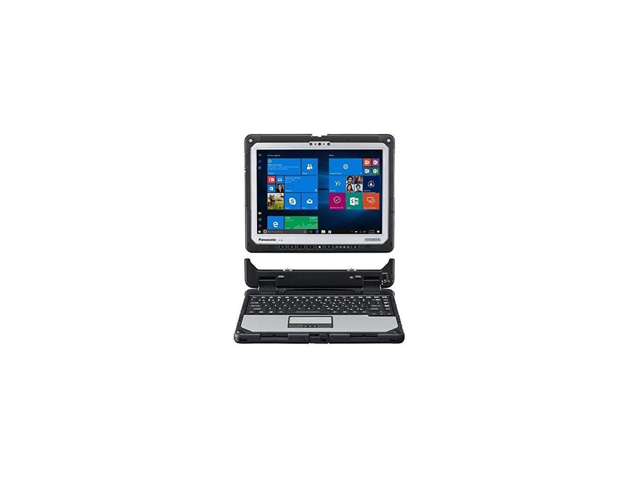 Panasonic Toughbook CF-33, Rugged Detachable Laptop (2 in 1), 4G LTE, Intel i5 6300U @ 2.40GHz, 12