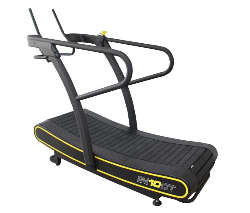 Resistance Runner Manual Curved Wide Treadmill, 10 Levels of Magnetic Resistance