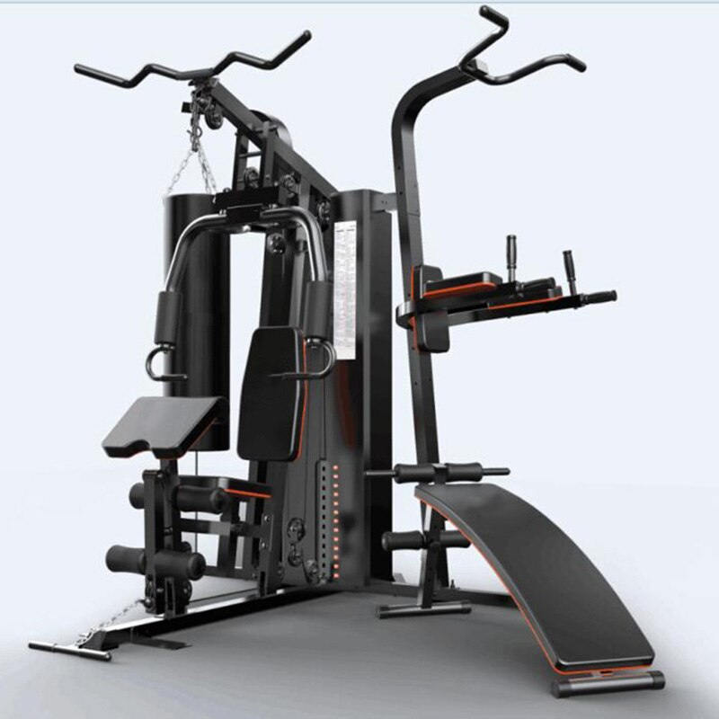 Three-station Comprehensive Machine 213kg HomeGym Mmultifunctional Training